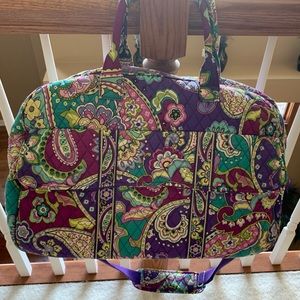 Large Vera Bradley Duffel Bag (Weekender)